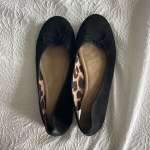 Black Ballet Flats